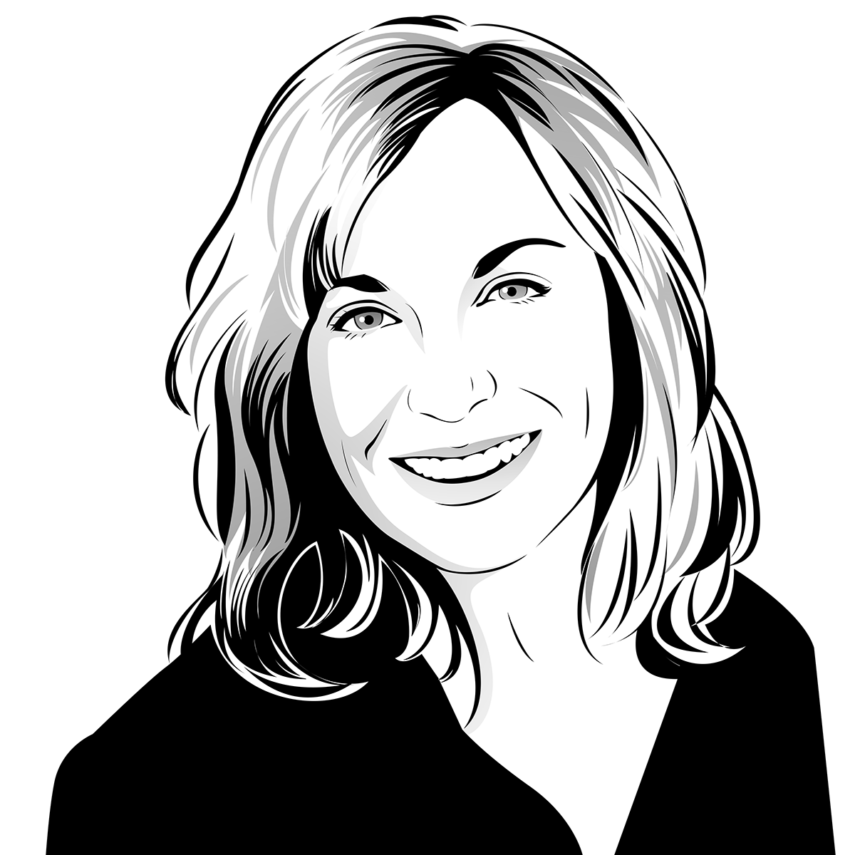 Mary Connor, CAE, QAS illustrated headshot.